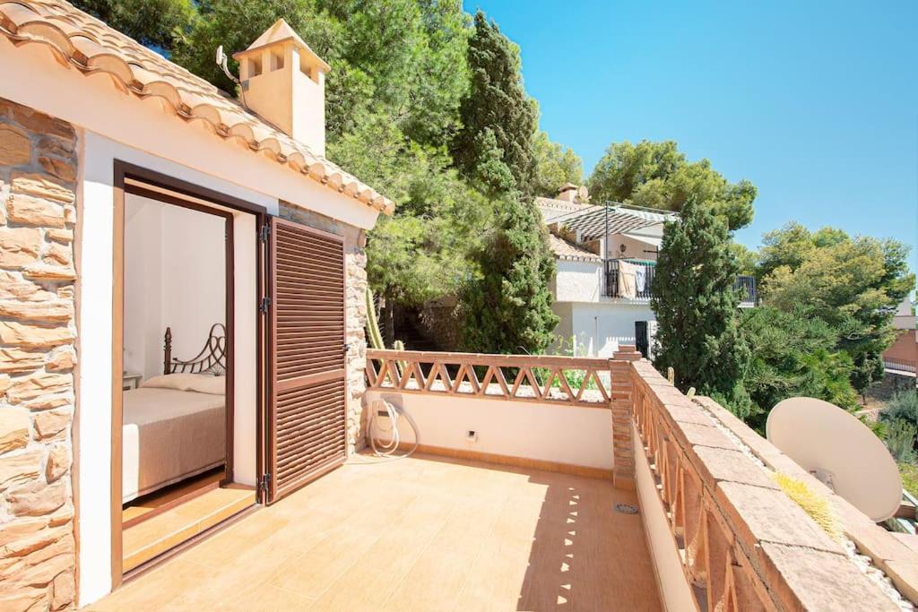 Sunny House With Great Sea Views, 3 Terraces, Private Heated Pool And Sauna La Herradura  Zewnętrze zdjęcie