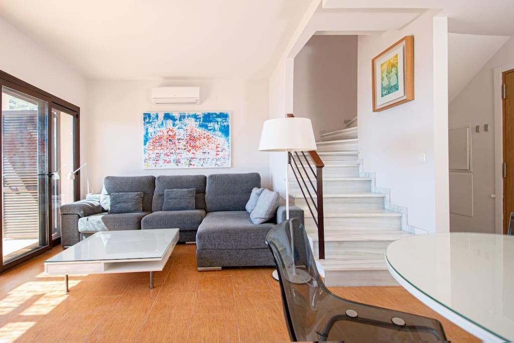 Sunny House With Great Sea Views, 3 Terraces, Private Heated Pool And Sauna La Herradura  Zewnętrze zdjęcie